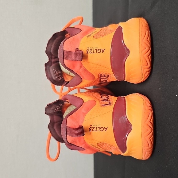 Lacoste Orange Athletic Shoes - Picture 3 of 10